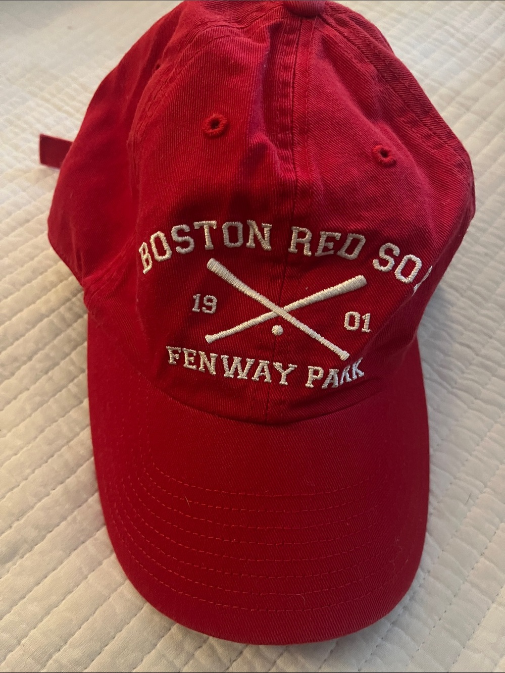 '47 Kids Red Boston Red Sox Fenway Park Cap